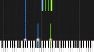 Modest Mussorgsky - Pictures at an Exhibition: The Old Castle (Piano Tutorial) [Synthesia]