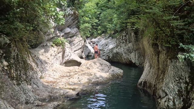 💋Навалищенское ущелье и каньон Чёртовы ворота😉 #travel #nature #sochi смотреть онлайн