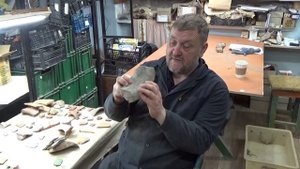 Подставка из венчика пифоса из раскопа по ул. Севастопольской 20
