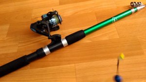 Удобный способ ловли на удочку.