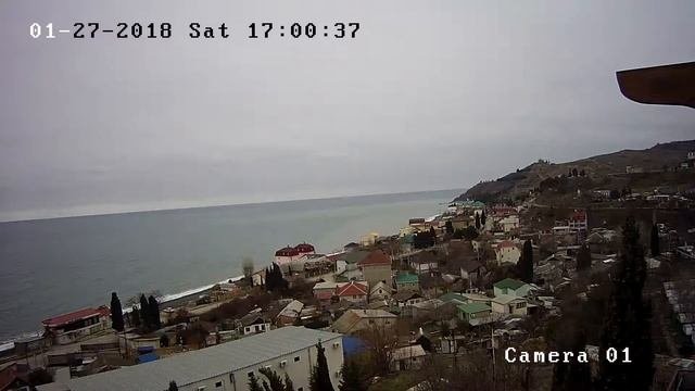 Вебкамера "Солнечногорское. Дом отдыха Джур-Джур". Запись 27.01.2018 12:00:07