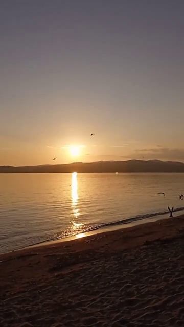 Японское море, Владивосток, закат смотреть онлайн