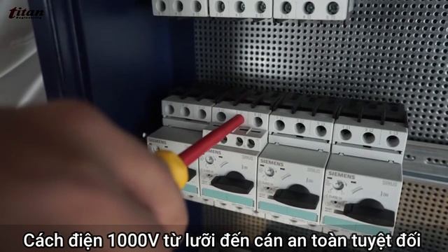 Tua vít PRO VDE Slim đầu mảnh cách điện 1000V - Sản xuất 100% tại Đức