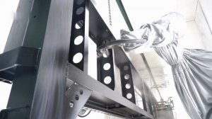 Порошковая покраска рам трейлеров роботами