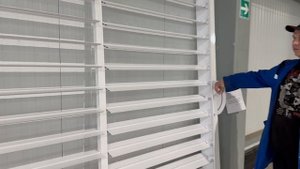 Вентиляционная решетка с приводом РЭД-РК100(2.0)