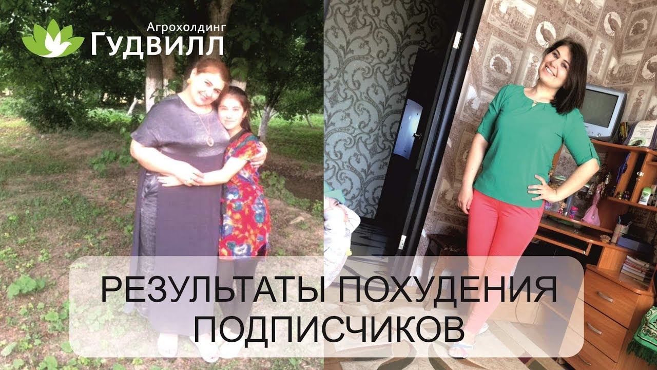 Результаты ПОХУДЕНИЯ подписчиков канала Гудвилл и маленькая победа