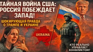 Скотт Риттер: Тайная война США: Как Трамп развязал конфликт в Украине!