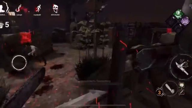 БУББА разваливает бензопилой ВЫЖИВШИХ // Dead by Daylight mobile смотреть онлайн