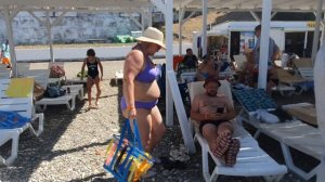 Геленджик. Пляж Солнечный берег. 16 июля 2024