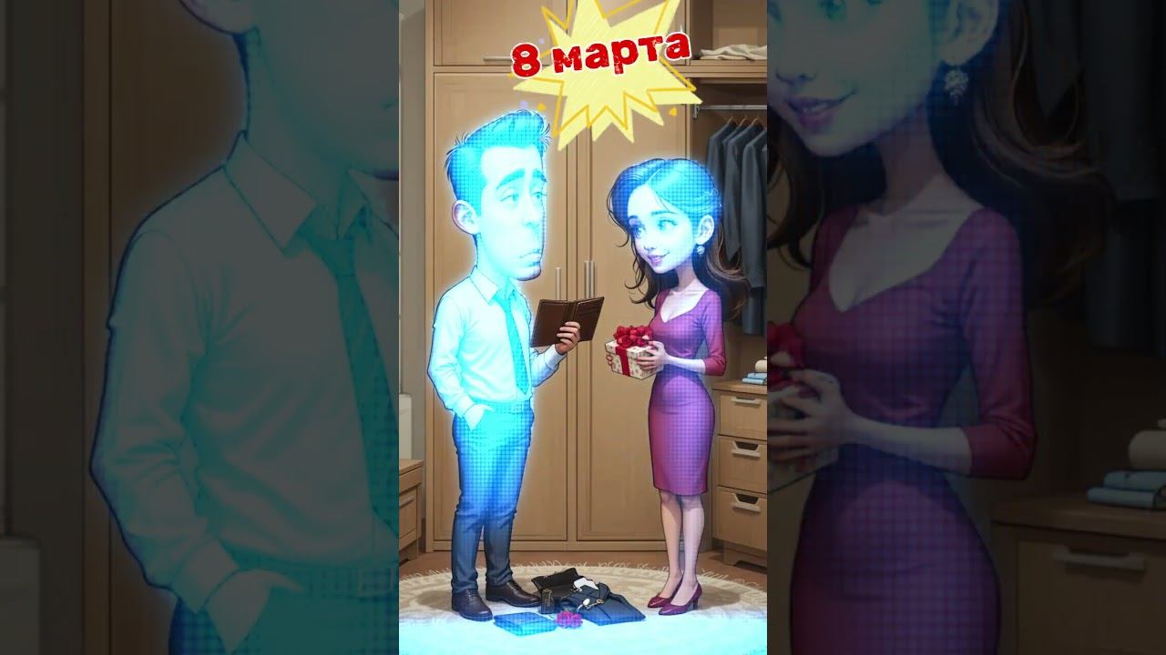 8 марта Опустошить зана́чки мужа до дна! #поздравление8марта #с8марта #музыкальноепоздравление смотреть онлайн