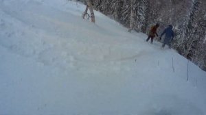 Приисковый - крайний спуск до гостиницы