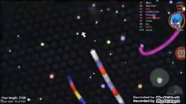 Мастер игры Slither.io (NIKI 898) смотреть онлайн