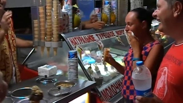 Продавец мороженого. Турция
