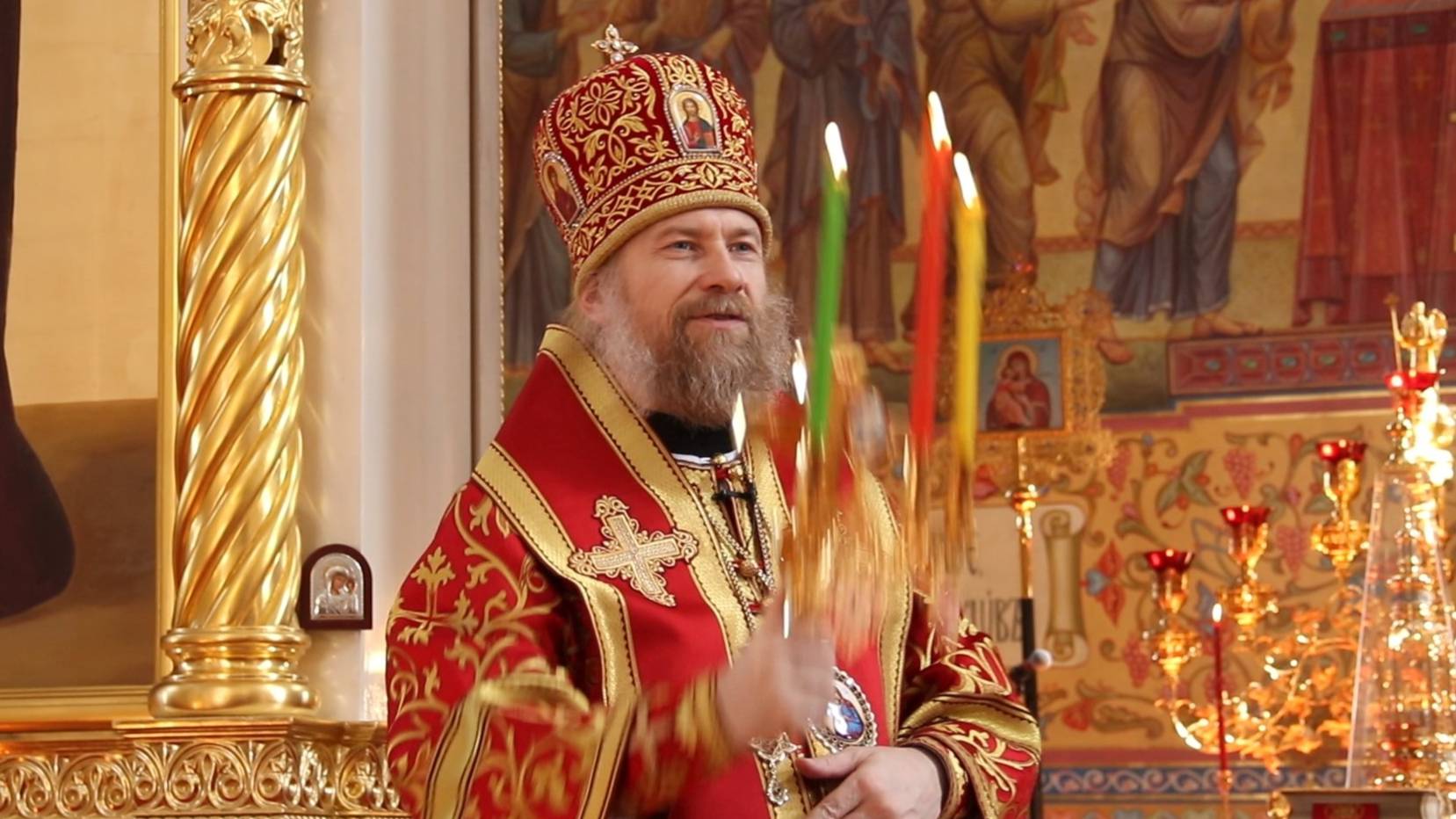 Проповедь митрополита Леонтия во Владимирском соборе г. Лиски 24 апреля 2025 г. смотреть онлайн