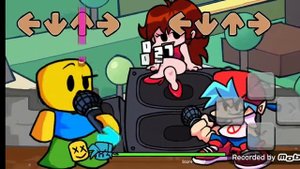 нуб из роблокса!! против бой френд!!(friday night funk)