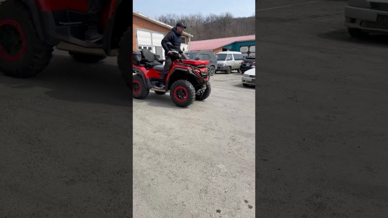 Ромыч на литровом SHARMAX 1100 #motosnab #automobile #atv #sharmax #motovlog  #offroad #квадроцикл