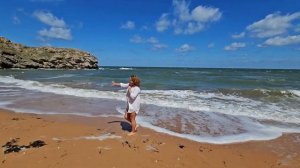 Где отдохнуть в Крыму, отпуск с детьми. Секретный пляж. Обзор отеля Морская резиденция. Щелкино.