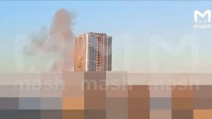 СЕГОДНЯ, 26 августа, в саратовский 38-этажный дом ЖК "Волга Скай" врезался БПЛА