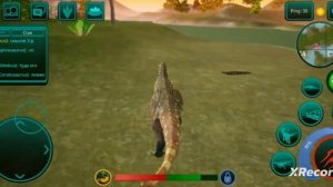 Выживание за Карно в игре || The Cursed Dinosur Isle
