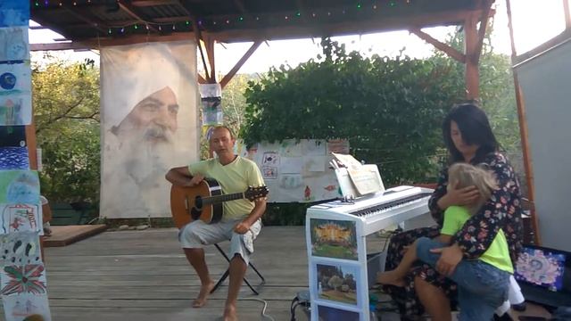 Выступление Андрея Апакина в арт-лагере Феодосии