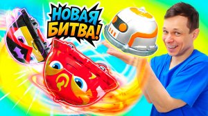 Игрушки Хранители Кью встречают пополнение! Открой игровой набор и узнай победит ли машинка Шайн?
