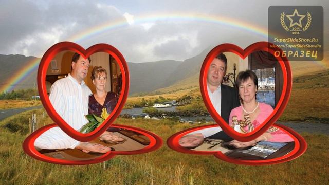 Подарок на Юбилей мамы. Поздравительное видео из фотографий. смотреть онлайн