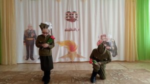 Воспитанники старшей группы МБДОУ "Детский сад №63", песня "9 мая!"