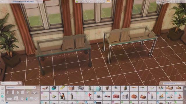 Комиссионный Магазин и Кафе / Строительство / SpeedBuild / NO CC / The Sims 4 / Симс 4 смотреть онлайн