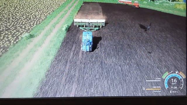 Посевная в два трактора🚜🚜 смотреть онлайн