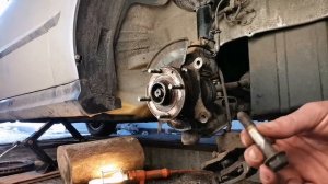 Замена переднего ступичного подшипника со ступицей