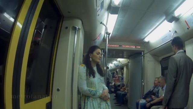Вся Филёвская линия метро. Участок "Международная" - "Александровский сад" // 31.08.2016