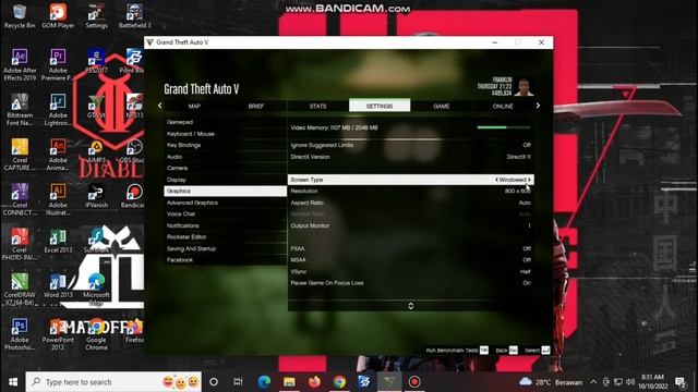 Cara Memperbesar layar GTA V di PC atau Laptop | How to Fullscreen Game GTA V in PC or Laptop смотреть онлайн