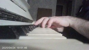 Пианино: Русская Народная "Во поле берёза стояла"
