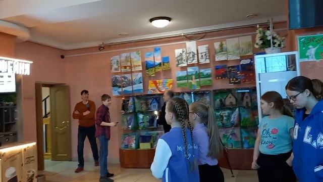 Выставка работ обучающихся на отделении "Живопись" в Первомайске