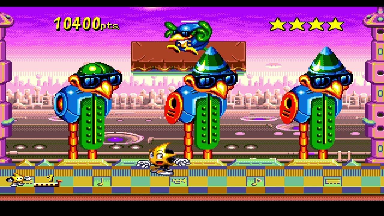 Ristar (Walkthrough) - Planet Sonata | 4-1