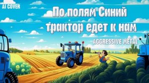 ПО ПОЛЯМ СИНИЙ ТРАКТОР - НО ЭТО МЕТАЛ (AI Cover)