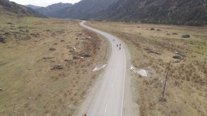 Прогулка по Алтаю  на Fuego tekken 250