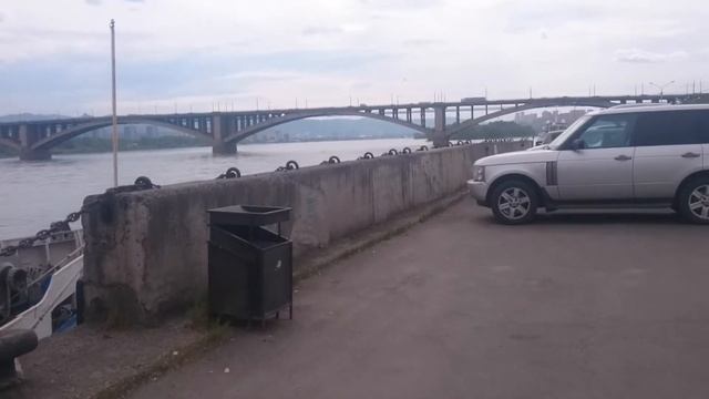 Набережная Енисея .Красноярск. 2017