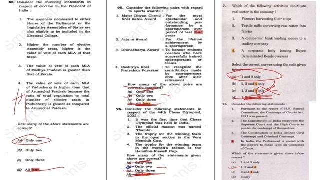 🔥OPTION ELIMINATION TECHNIQUES UPSC 2024 🔥 part 3 #smartaspiants #upscprelims #upscpyqs