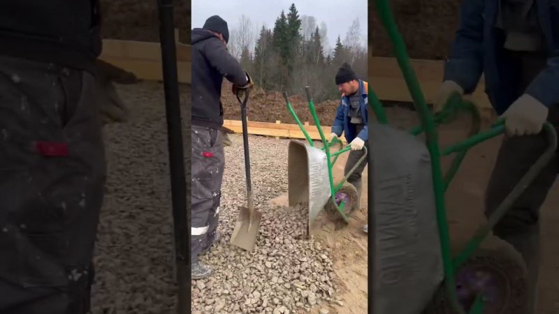 Готовимся к заливке ФУНДАМЕНТА #строительнаякомпания #строительствочастныхдомов #фундаментподключ