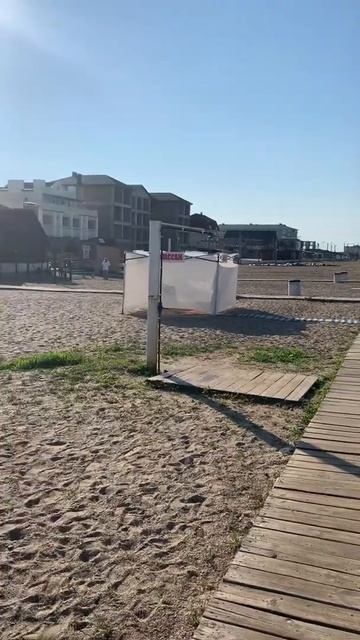 Пляж п.Прибрежный. Крым. смотреть онлайн