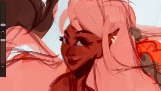 HOW TO RENDER ART: my digital art rendering process in Procreate✨ смотреть онлайн