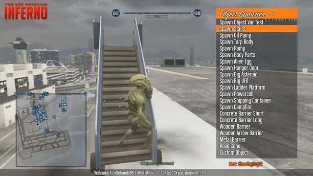 GTA 5 Online - "IdleHands88" Mod Menu Showcase! 1.26 Mod Menu (GTA 5 Online Mods)