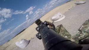 Стрельба из винтовки 12.7 на 2000 метров