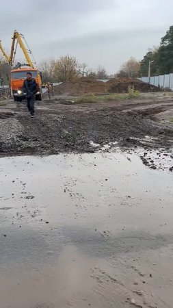 На стройплощадке Auf der Baustelle #shorts #стройка #природа #baustelle #russlanddeutsche