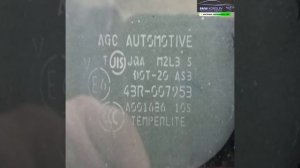 Стекло багажника левое Grand Vitara 3D 2005-2015 Grand Vitara 8457064J10 для Suzuki Grand Vitara 3