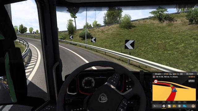Euro Truck Simulator 2 | ETS2 | We transport mini loaders | перевозим вилочные погрузчики смотреть онлайн