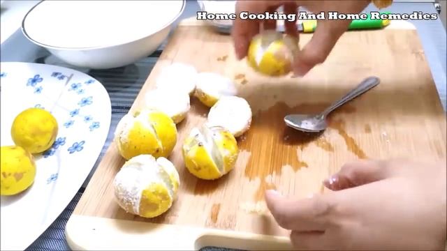 Cut 1 Lemon in 4 Parts And Put Some Salt On It…This Trick Will Change Your Life! смотреть онлайн