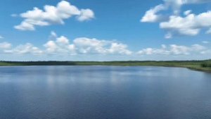 Рыбалка на озёрах Томской области.