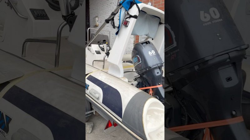 MIKATSU MF60FEL-T EFI #4k #fish #outboard #fishing #рыбалканафидер #рыбалка #motosnab #владивосток